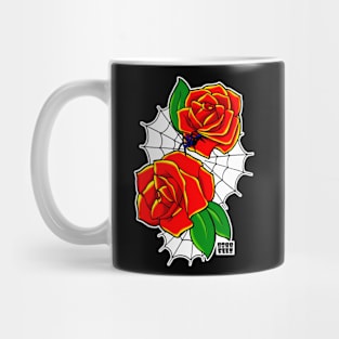 Spider in Roses Mug